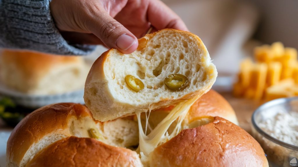 Freshly Baked Keto Jalapeno Buns