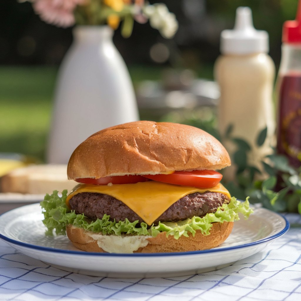 Potato Bun Burger