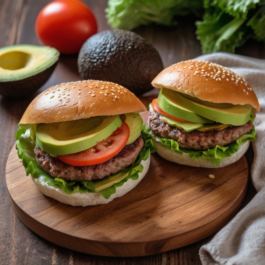 LowCarb Hamburger Bun