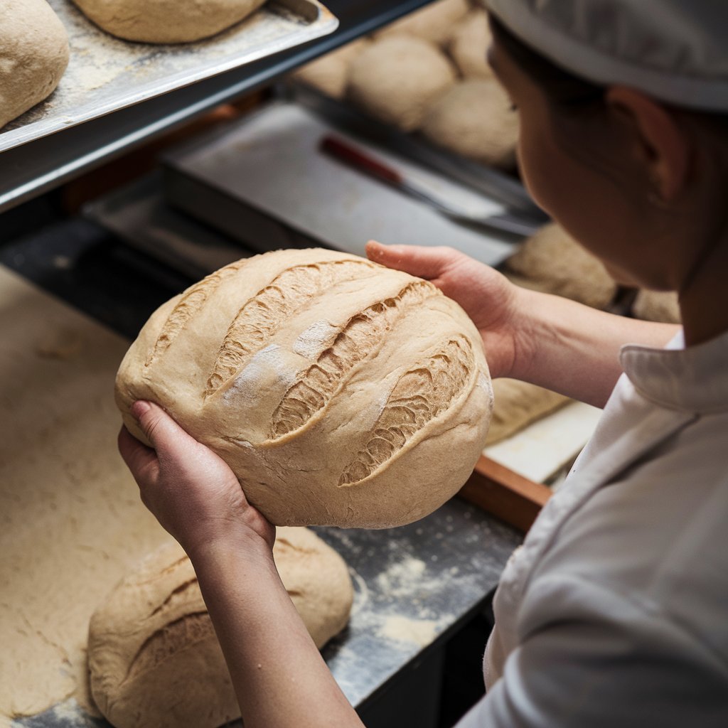 The Science of Fermentation : Hands Shaping Dough