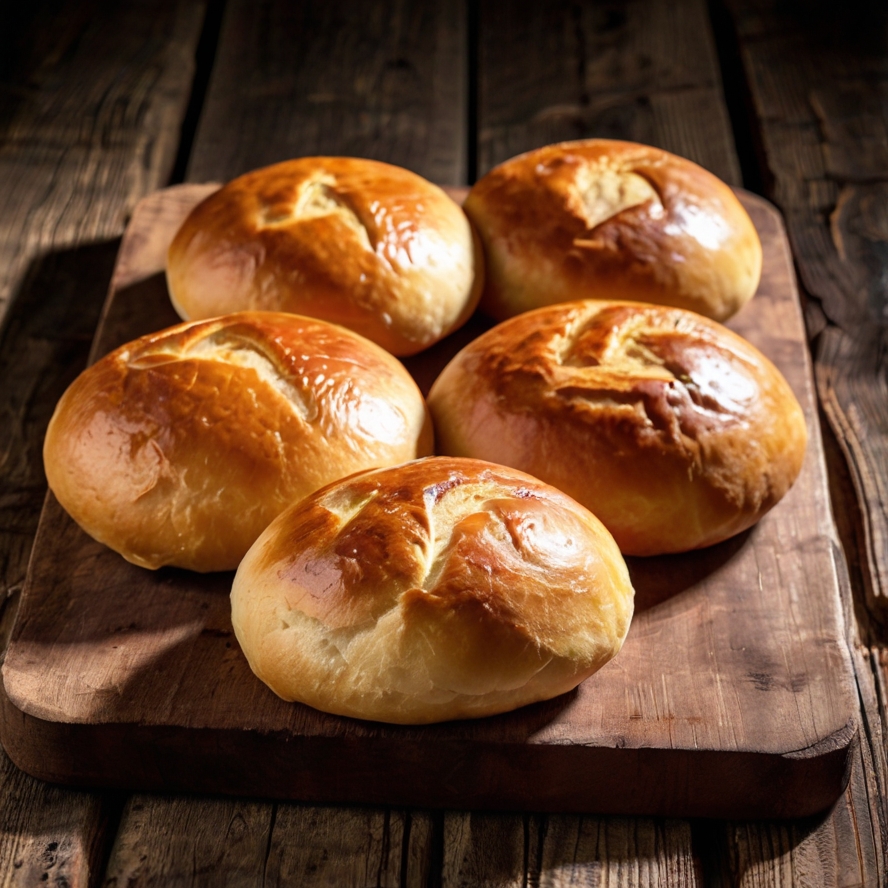 Indian Home made Pav Bread